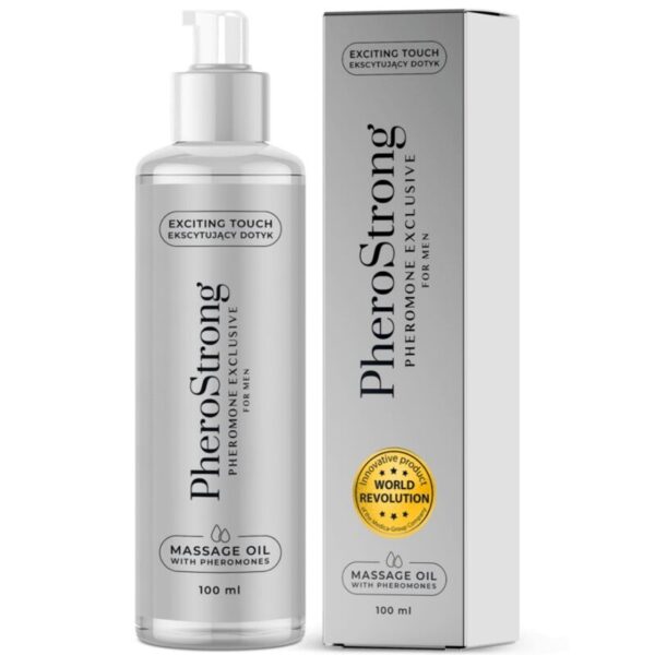 POTENTE - PHEROSTRONG - ÓLEO DE MASSAGEM EXCLUSIVO HOMEM 100 ML