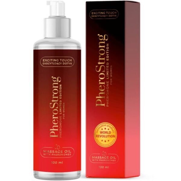 POTENTE - PHEROSTRONG - ÓLEO DE MASSAGEM EDIO LIMITADA PARA MULHERES 100 ML