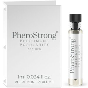 POTENTE - PHEROSTRONG - PERFUME DE FEROMÔNIOS POPULARIDADE PARA HOMENS 1 ML