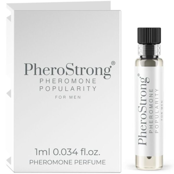 POTENTE - PHEROSTRONG - PERFUME DE FEROMÔNIOS POPULARIDADE PARA HOMENS 1 ML