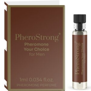 POTENTE - PHEROSTRONG - PERFUME DE FEROMONAS SUA ESCOLHA PARA HOMEM 1 ML