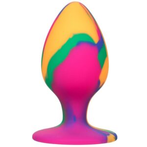 POTENTE - CALEXOTICS - CHEEKY GRANDE PLUG TIE-DYE ANAL