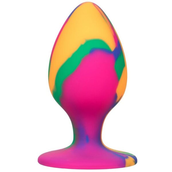 POTENTE - CALEXOTICS - CHEEKY GRANDE PLUG TIE-DYE ANAL