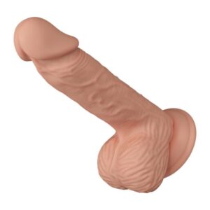 POTENTE - BAILE - LINDO ENCONTRO CATOBLEPAS DILDO REALÍSTICO FLEXÍVEL 20.6 CM NATURAL