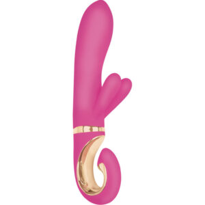 POTENTE - G-VIBE - GRABBIT MINI VIBRADOR DE SILICONE ROSA