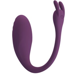 POTENTE - PRETTY LOVE - CATALINA VIBRADOR APP CONTROLE REMOTO ROXO