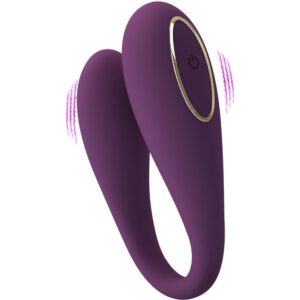 POTENTE - PRETTY LOVE - AUGUST VIBRADOR DE PRAZER DUPLO GLOBAL REMOTO