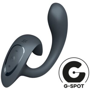 POTENTE - SATISFYER - G FOR GODDESS 1 COELHO VIBRADOR CINZA ESCURO