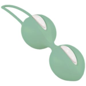 POTENTE - FUN FACTORY - SMARTBALLS PELVIC BALLS DUO BRANCO / PISTACHIO