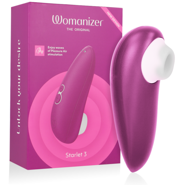 POTENTE - WOMANIZER - STARLET 3 ESTIMULADOR CLITORIAL VIOLETA