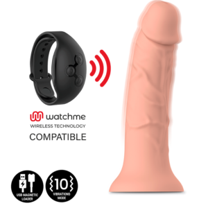 POTENTE - MYTHOLOGY - ASHER ORIGINAL DILDO S - VIBRADOR COMPATÍVEL COM A TECNOLOGIA WATCHME WIRELESS