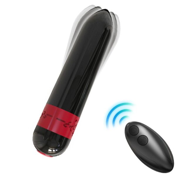 POTENTE - ARMONY - ROCKET VIBRADOR BALA CONTROLE REMOTO PRETO