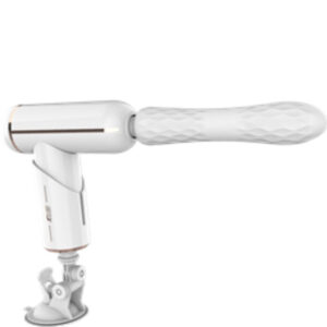 POTENTE - ARMONY - MQUINA FKING VIBRADOR AJUSTVEL E AUTOMTICO BRANCO