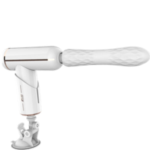 POTENTE - ARMONY - MQUINA FKING VIBRADOR AJUSTVEL E AUTOMTICO BRANCO