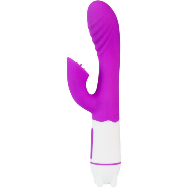 POTENTE - ARMONY - VIBRADOR E ESTIMULADOR HAPPY COM LÍNGUA RECARREGÁVEL VIOLETA