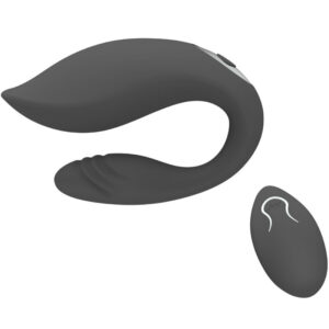 POTENTE - ARMONY - MARTHA VIBRADOR PARA CASAIS PRETO CONTROLE REMOTO