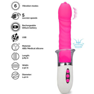 POTENTE - ARMONY - VIBRADOR LIBERTY E IMPULSO COM LÍNGUA