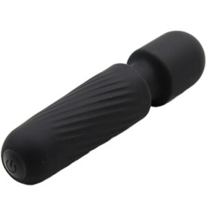 POTENTE - ARMONY - YOUR MAGIC MASSAGER E VIBRADOR RECARREGÁVEL 10 VIBRAÇÕES PRETO