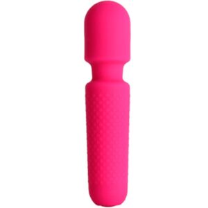 POTENTE - ARMONY - YOUR MAGIC MASSAGER E VIBRADOR RECARREGÁVEL 10 VIBRAÇÕES VARINHA PONTOS ROSA