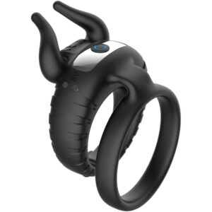 POTENTE - ARMONY - BULL'S PASION VIBRADOR DE ANEL 10 VELOCIDADES PRETO