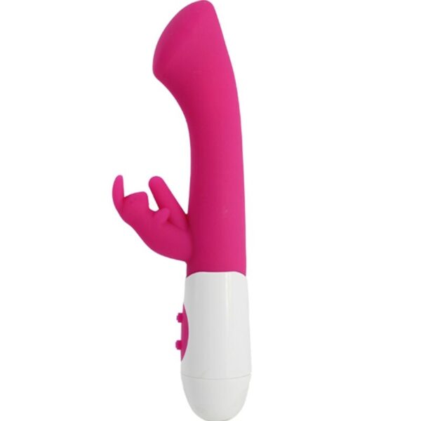POTENTE - ARMONY - VIBRADOR E ESTIMULADOR COELHO G SPOT 10 VELOCIDADES ROSA