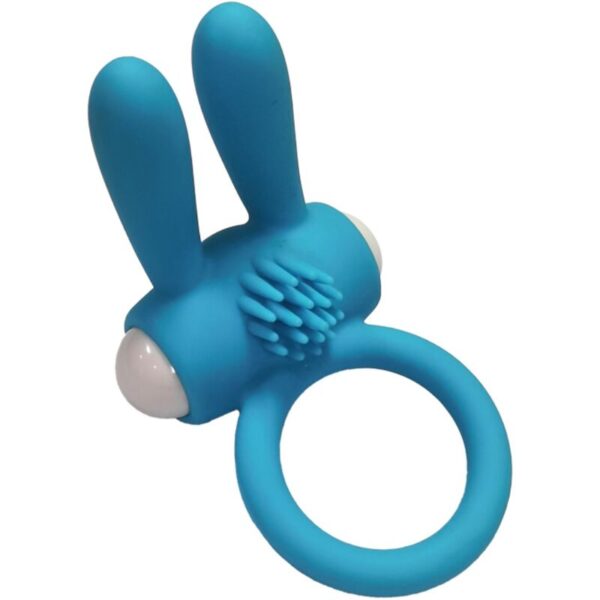 POTENTE - ARMONY - MR BUNNY ANEL VIBRADOR SILICONE PRETO