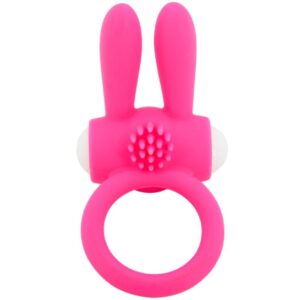POTENTE - ARMONY - MR BUNNY ANEL VIBRADOR SILICONE ROSA