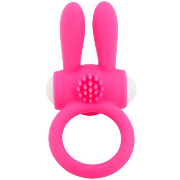 POTENTE - ARMONY - MR BUNNY ANEL VIBRADOR SILICONE ROSA
