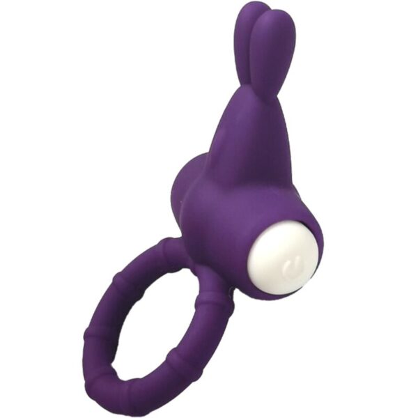 POTENTE - ARMONY - MS BUNNY ANEL VIBRADOR SILICONE ROXO