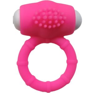 POTENTE - ARMONY - POWER O ANEL VIBRADOR SILICONE ROSA