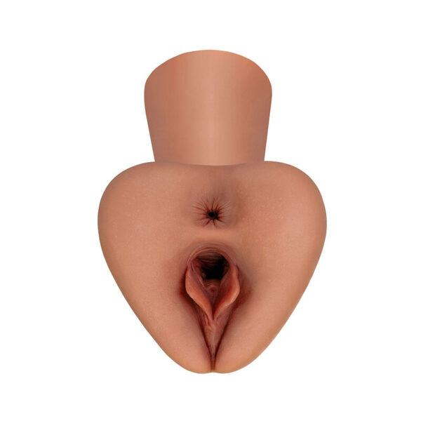 POTENTE - PDX PLUS - PICK YOUR PLEASURE  XL REALISTA STROKER MARROM