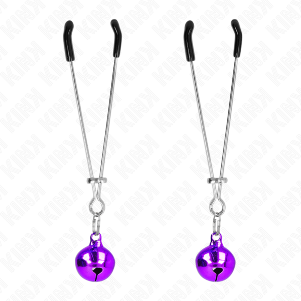 POTENTE - KINK - PINÇAS DE BINO FINA ROXO 7 CM