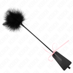 POTENTE - KINK - PENAS DE CÓCEGAS COM LAÇO DE FITA ROSA 49 CM