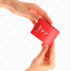 KINK - PUNHOS COM FECHO DE CADEADO VERMELHO AJUSTÁVEL 16-23 CM X 5,5 CM - Image 3