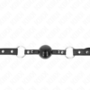 KINK - MORDAÇA BOLA 4 CM COM PONTA REBITE E SNAP LOCK 65 x 2 CM - Image 3