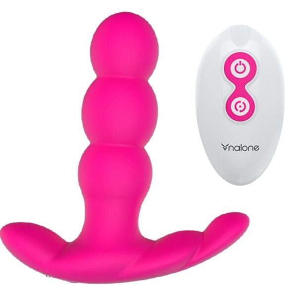 POTENTE - NALONE - PEARL ANAL VIBRADOR CONTROLE REMOTO PRETO