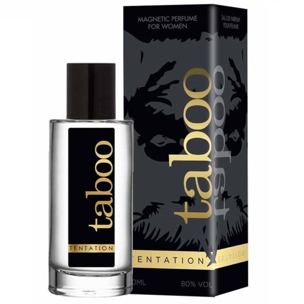 POTENTE - RUF - PERFUME TABOO TENTATION COM FEROMONAS PARA ELA 50ML