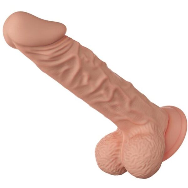 POTENTE - BAILE - LINDO ENCONTRO BURAQ DILDO REALÍSTICO FLEXÍVEL 24 CM NATURAL