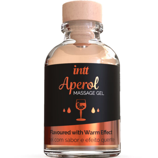 POTENTE - INTT MASSAGE & ORAL SEX - GEL DE MASSAGEM APEROL EFEITO DE CALOR INTENSO