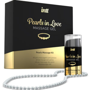 POTENTE - INTT MASSAGE & ORAL SEX - PÉROLAS APAIXONADAS COM COLAR DE PÉROLAS E GEL DE SILICONE