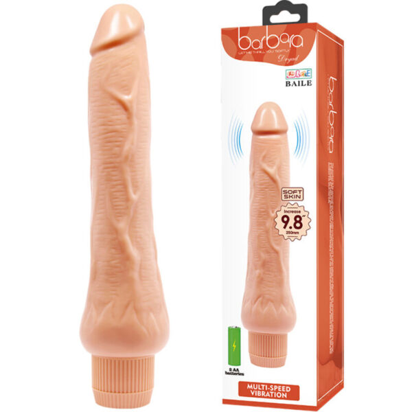 POTENTE - BAILE - VIBRADOR REALÍSTICO BARBARA 25 CM