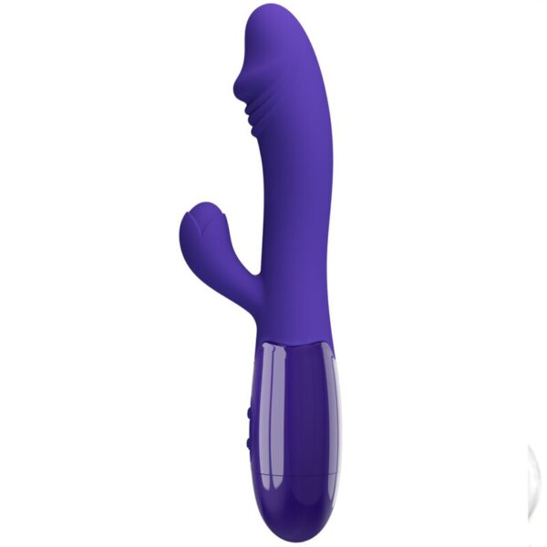 POTENTE - PRETTY LOVE - VIBRADOR SNAPPY YOUTH E ESTIMULADOR DE PONTO G VIOLETA