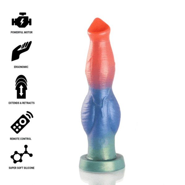 POTENTE - EPIC - ARION DILDO SYMPHONY OF PLEASURE CONTROLE REMOTO RECARREGÁVEL