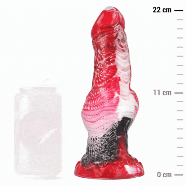 POTENTE - EPIC - HELIOS DILDO COM TESTÍCULOS CALOR E ÊXTASE