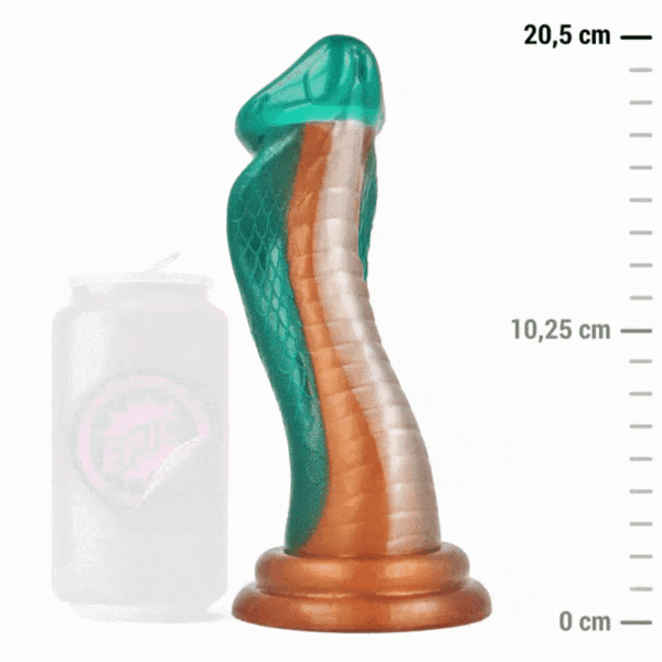 POTENTE - EPIC - PYTHON DILDO COBRA VERDE