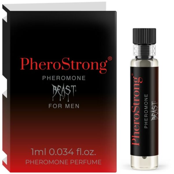 POTENTE - PHEROSTRONG - FEROMONE PERFUME BEAST PARA HOMEM 1 ML
