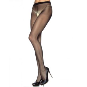 POTENTE - LEG AVENUE - CALA DE NYLON COM ABERTURA DE CROTCH PLUS
