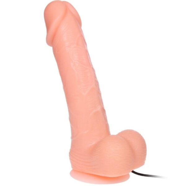 POTENTE - BAILE - VIBRAO E ROTAO DILDO DONG REALISTA 20 CM