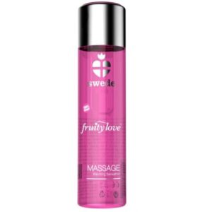 POTENTE - SWEDE - FRUITY LOVE ÓLEO DE MASSAGEM EFEITO DE AQUECIMENTO TORANJA ROSA COM MANGA 60 ML