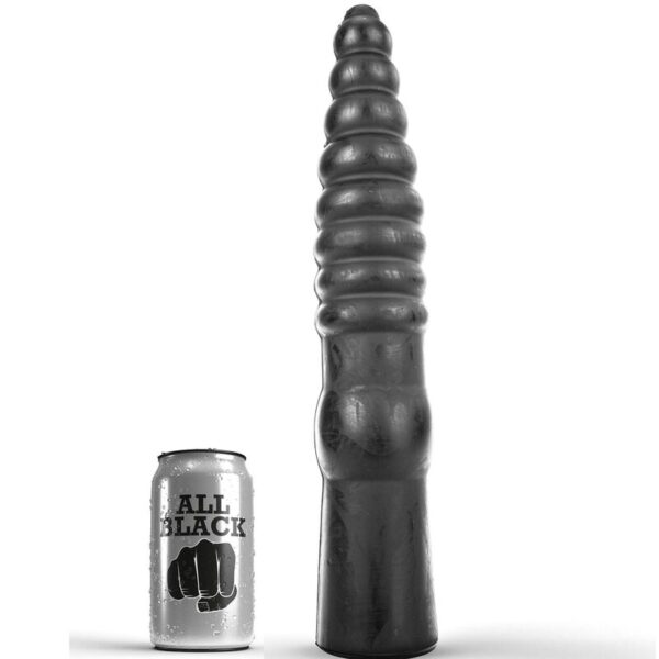 POTENTE - ALL BLACK - ANAL 33 CM